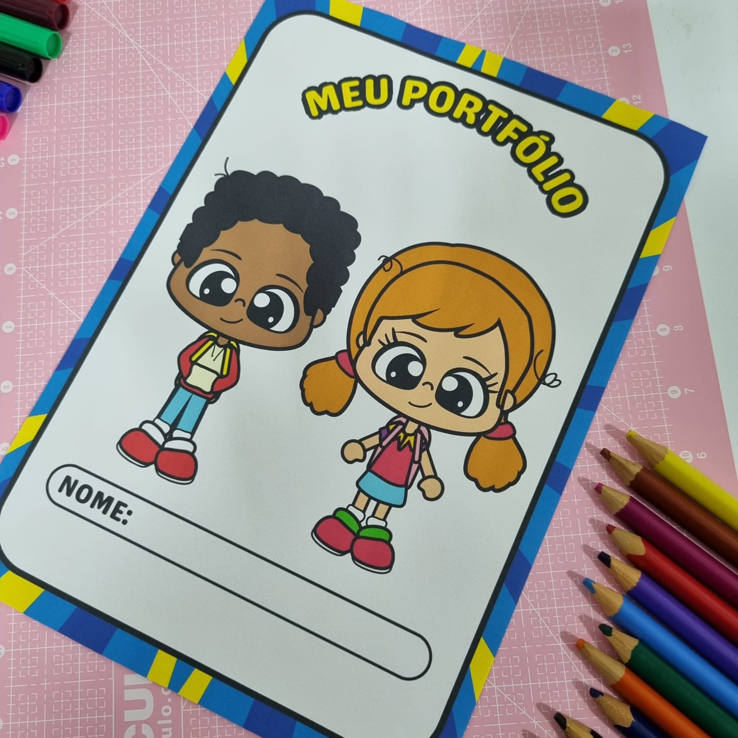 CAPA E ALÇA DE AVALIAÇÃO/PORTFÓLIO/ATIVIDADES - Imagem 3