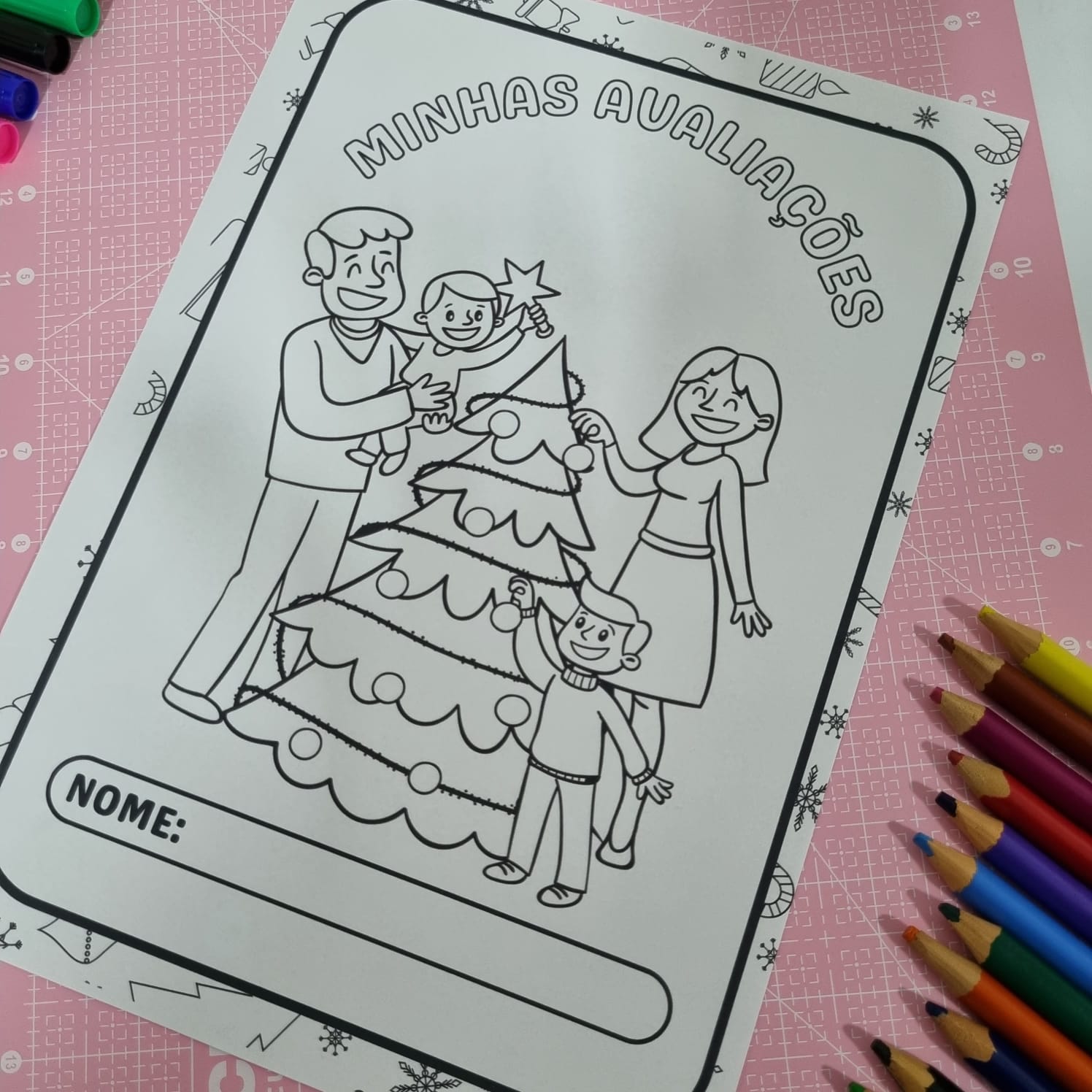 CAPA E ALÇA DE AVALIAÇÃO/PORTFÓLIO/ATIVIDADES - Imagem 4