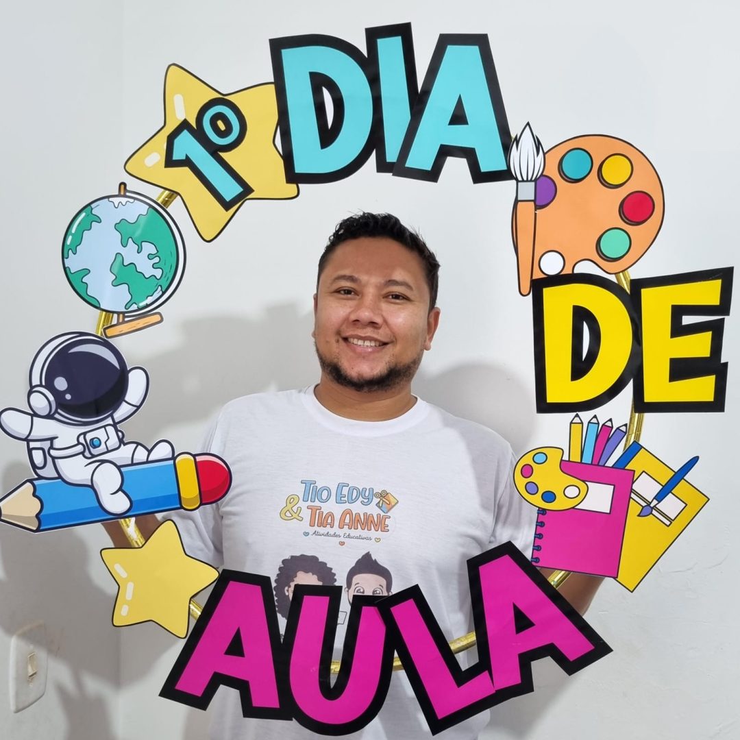 MOLDURA DE FOTOS 1º DIA DE AULA