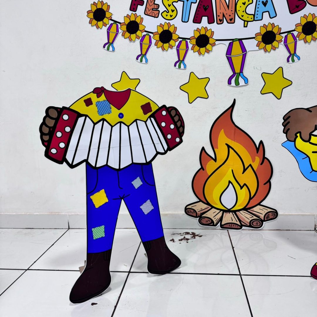 PAINEL CENÁRIO FESTA JUNINA (INFANTIL) - Imagem 5