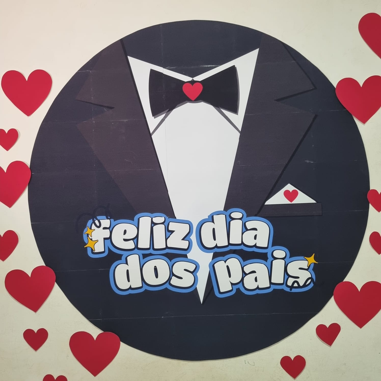 PAINEL REDONDO DIA DOS PAIS - Imagem 4
