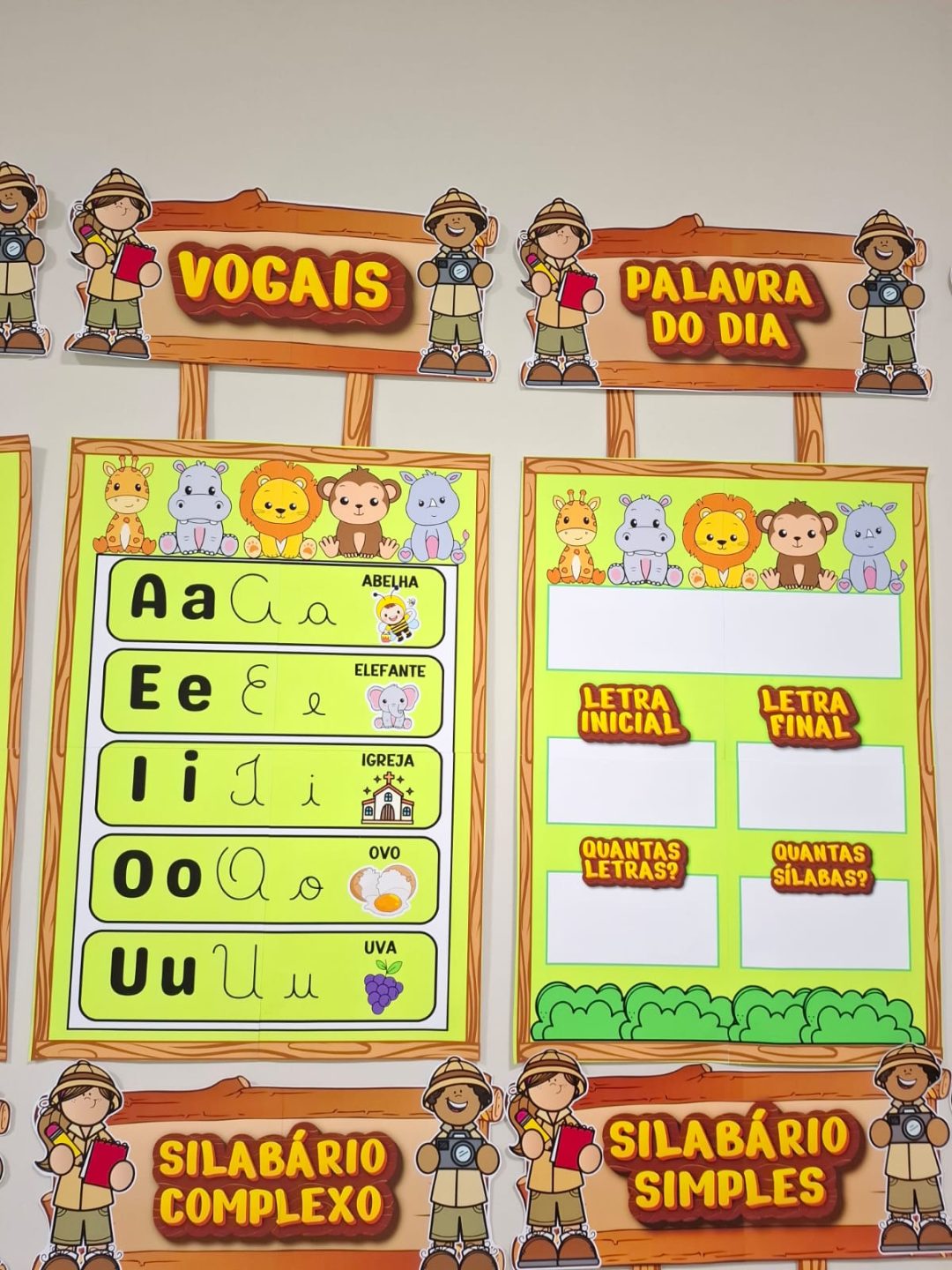 KIT SALA DE AULA - SAFARI - Imagem 18
