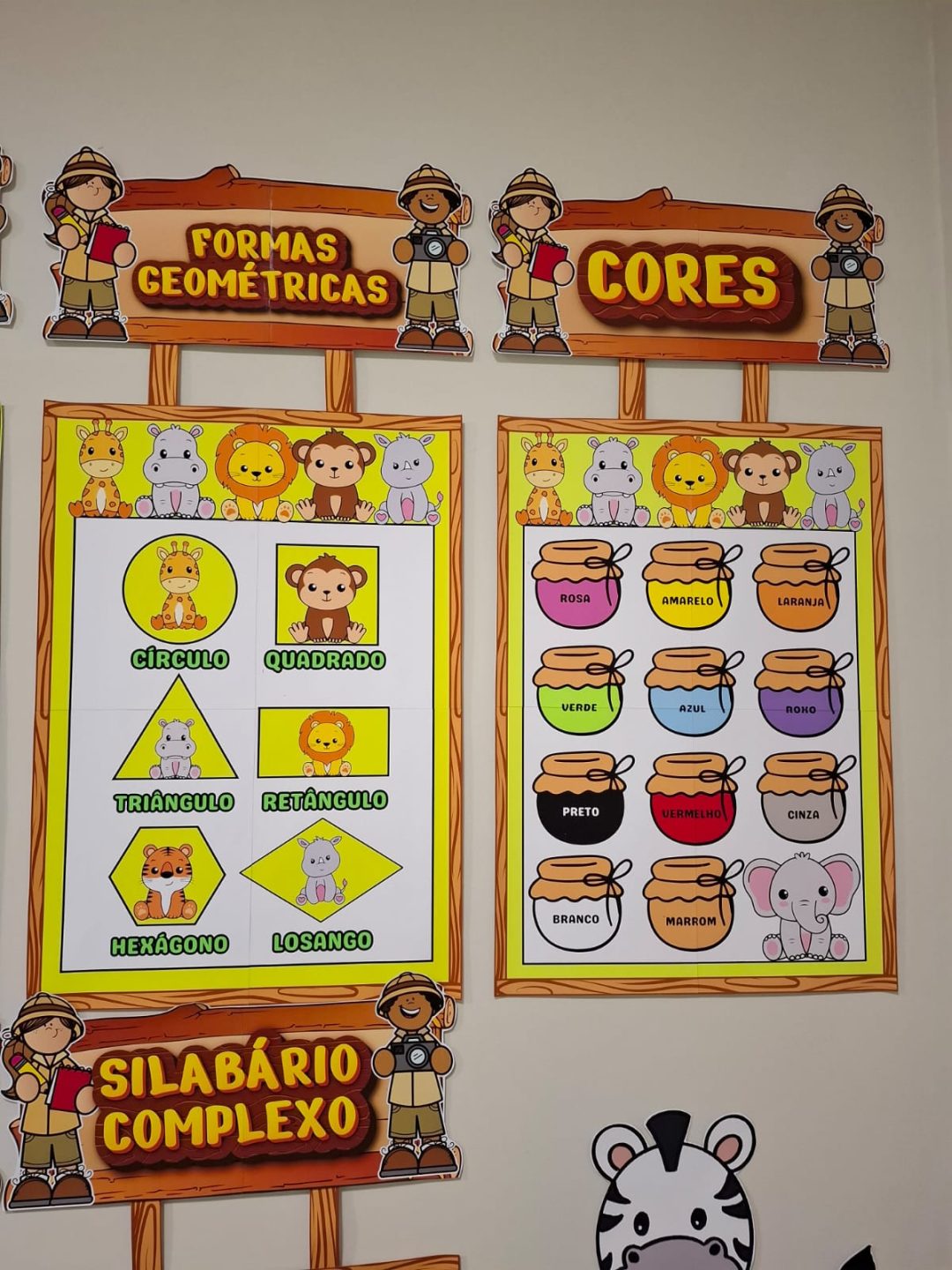 KIT SALA DE AULA - SAFARI - Imagem 17