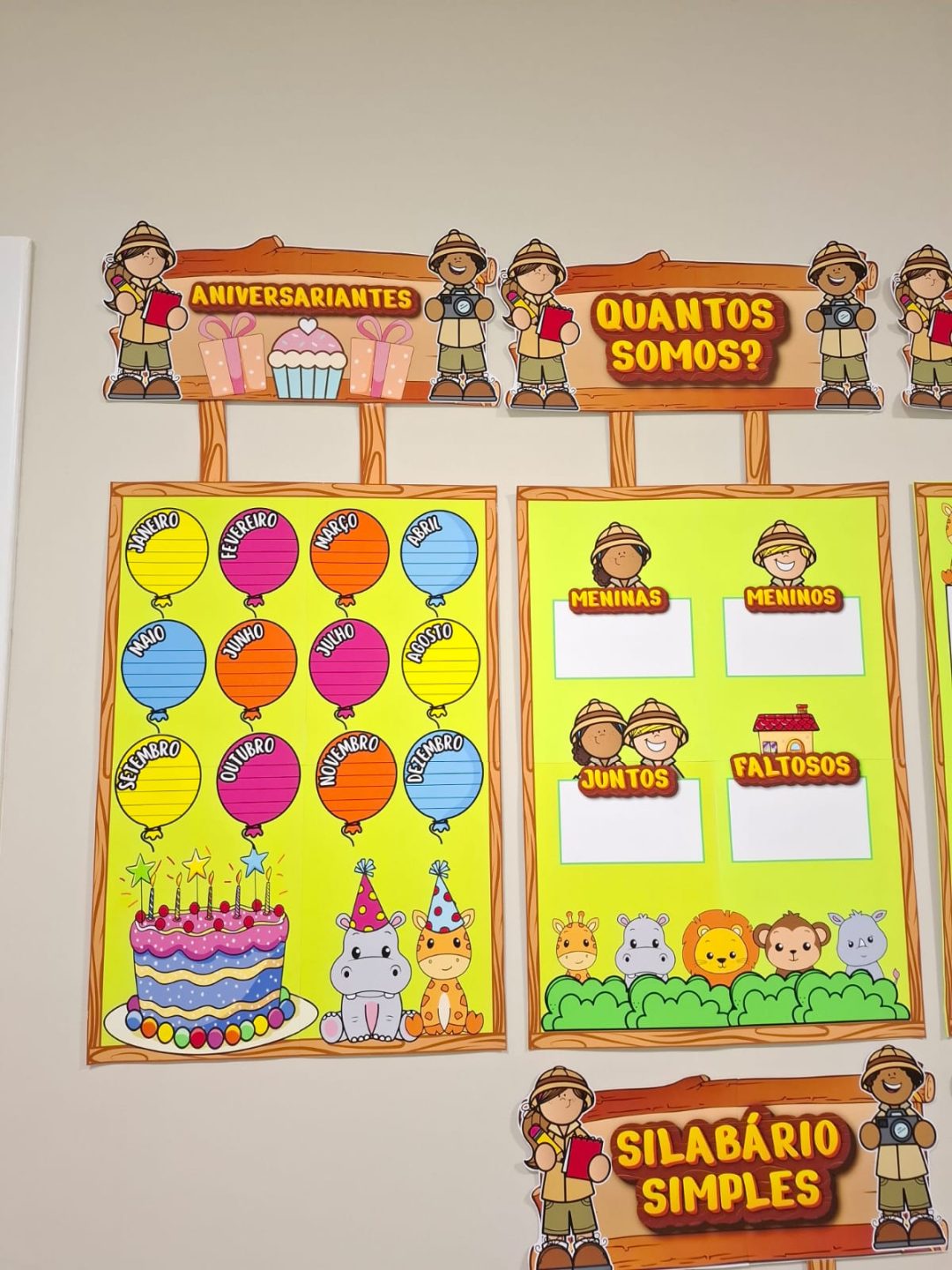 KIT SALA DE AULA - SAFARI - Imagem 19