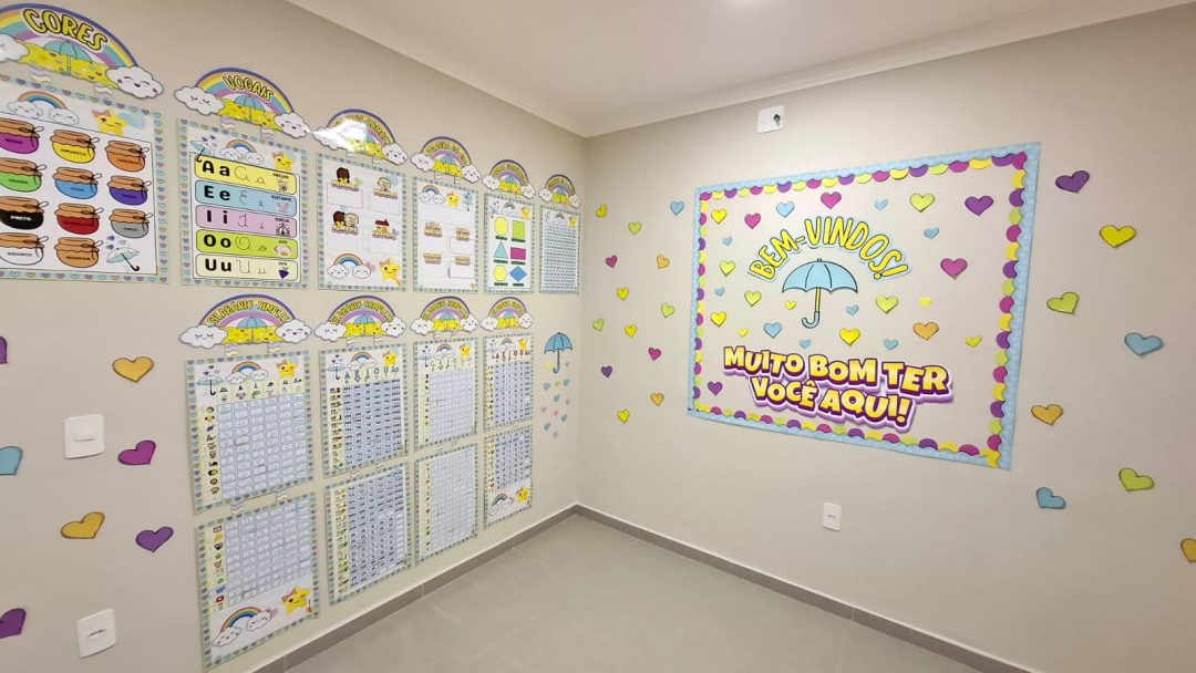 KIT SALA DE AULA - CHUVA DE AMOR