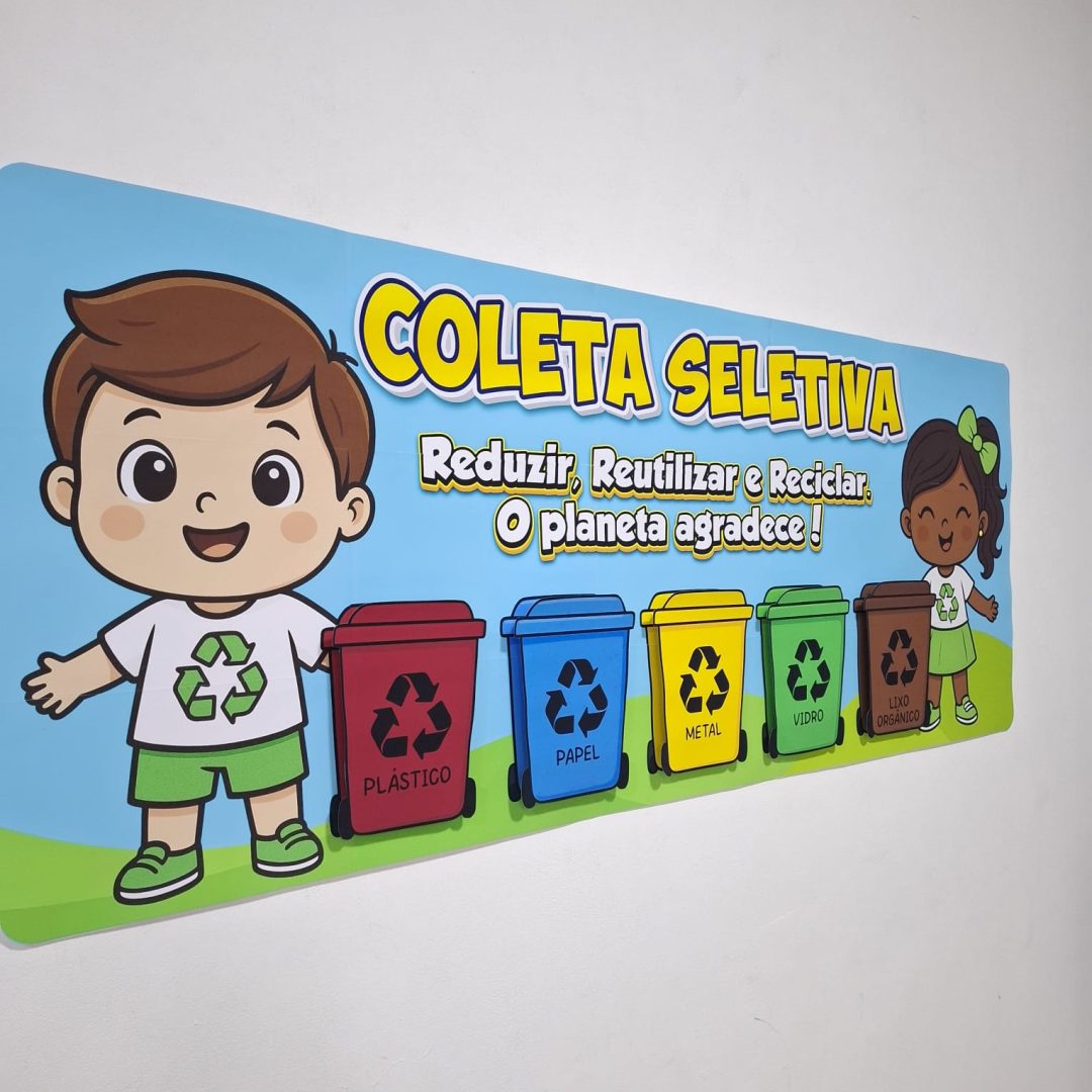CARTAZ COLETA SELETIVA - INTERATIVO