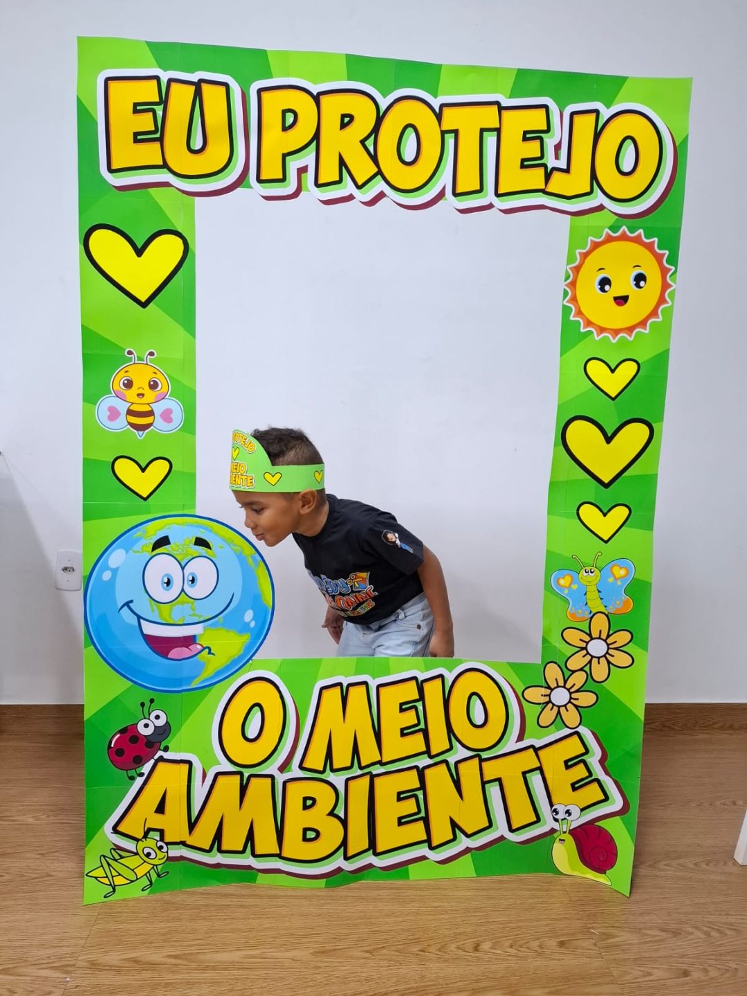 MOLDURA GIGANTE "EU PROTEJO O MEIO AMBIENTE" - Imagem 3