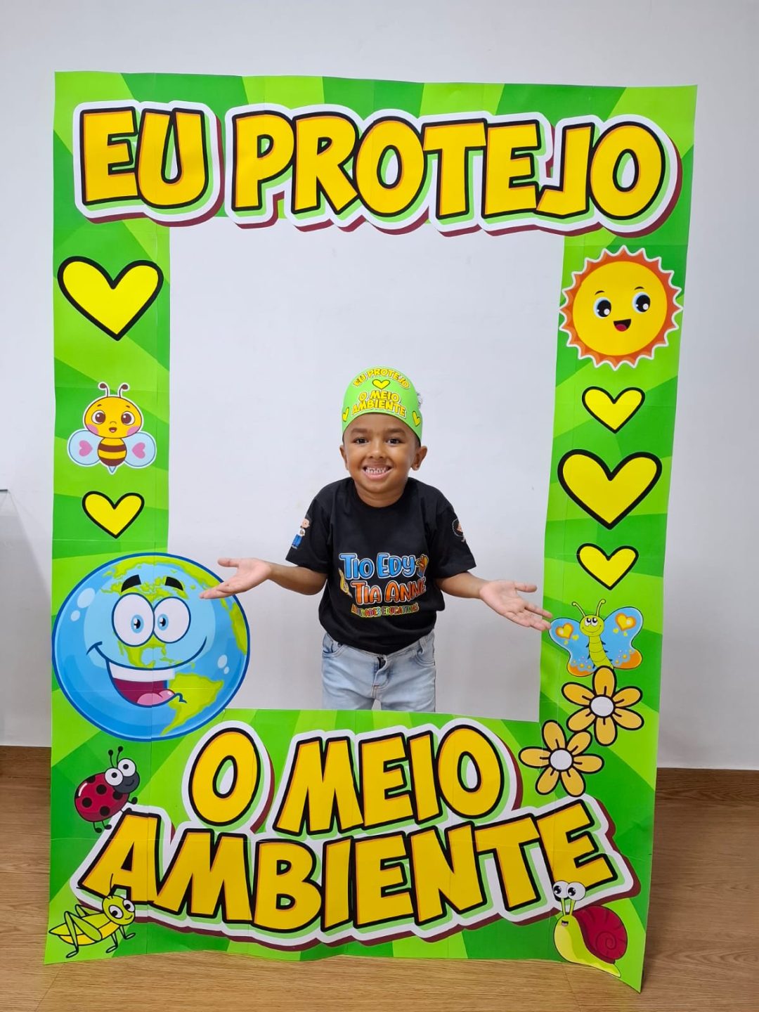 MOLDURA GIGANTE "EU PROTEJO O MEIO AMBIENTE" - Imagem 6