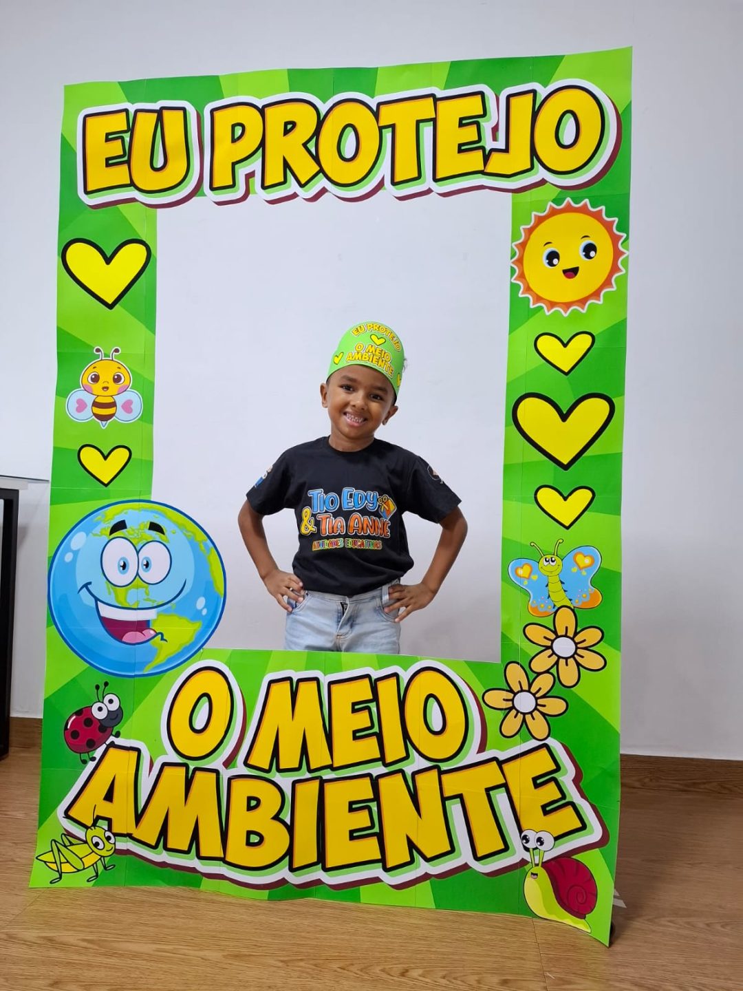 MOLDURA GIGANTE "EU PROTEJO O MEIO AMBIENTE" - Imagem 7