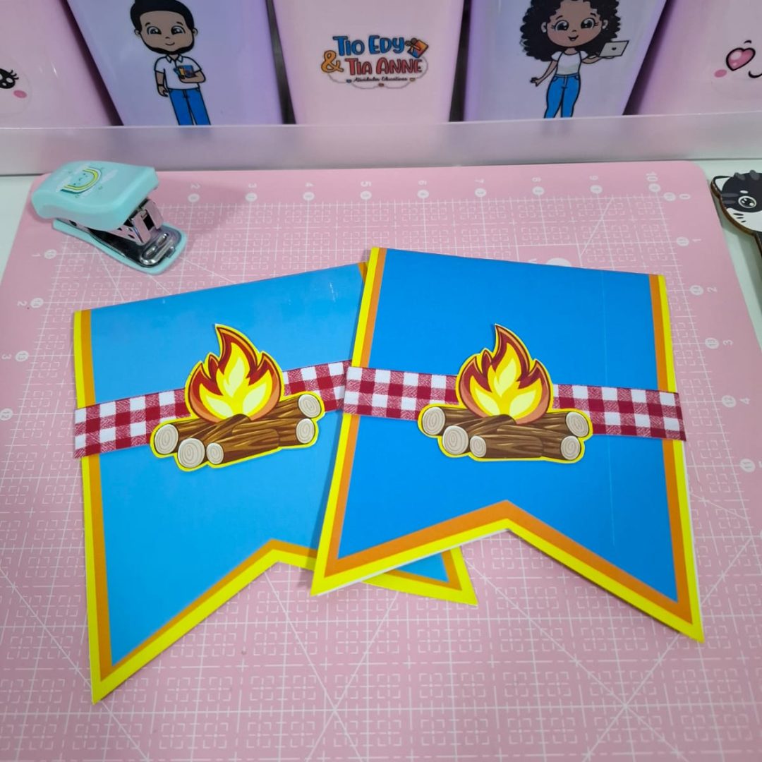 CONVITE FESTA JUNINA - BANDEIROLA