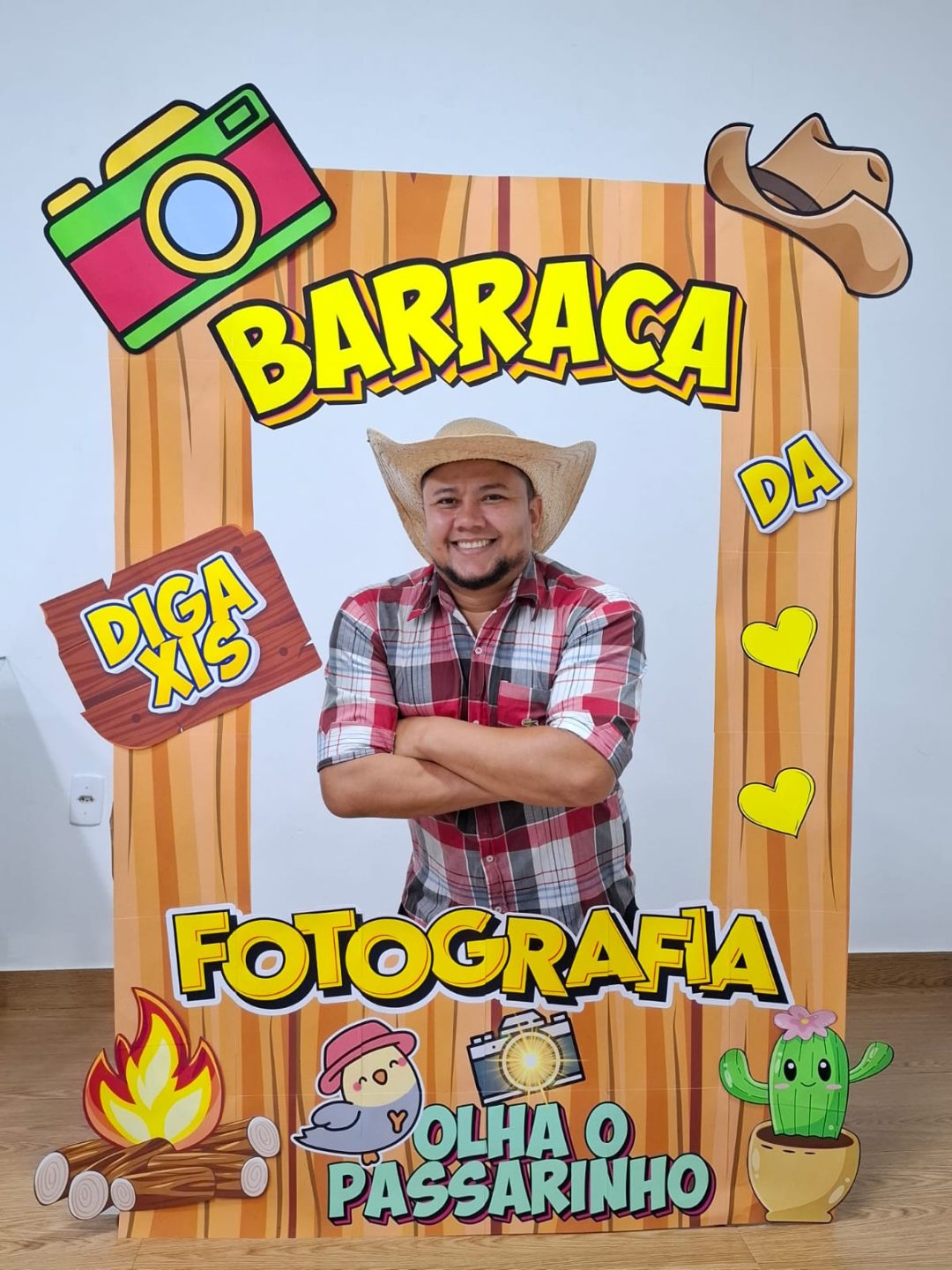 MOLDURA GIGANTE - BARRACA DA FOTOGRAFIA