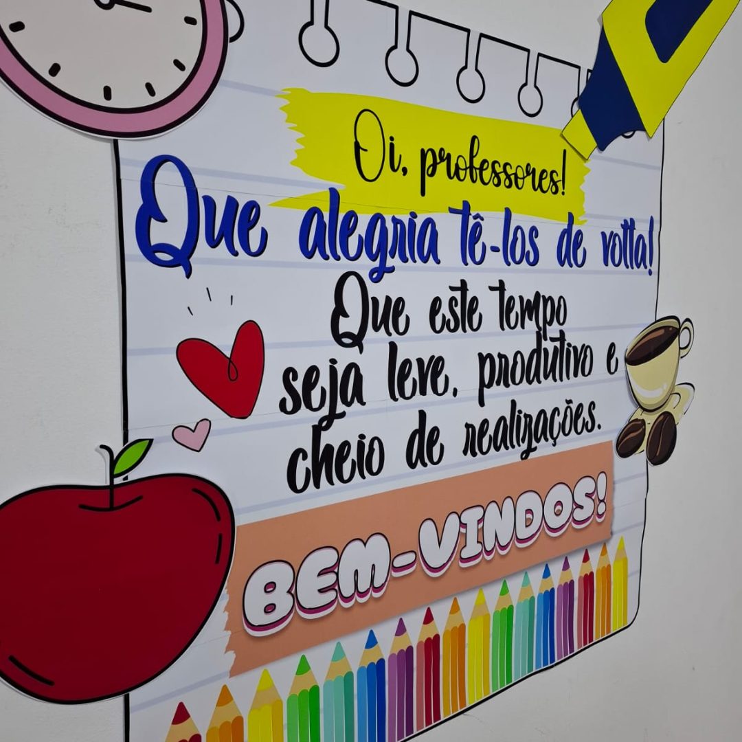 PAINEL E LEMBRANCINHA- OI, PROFESSORES!