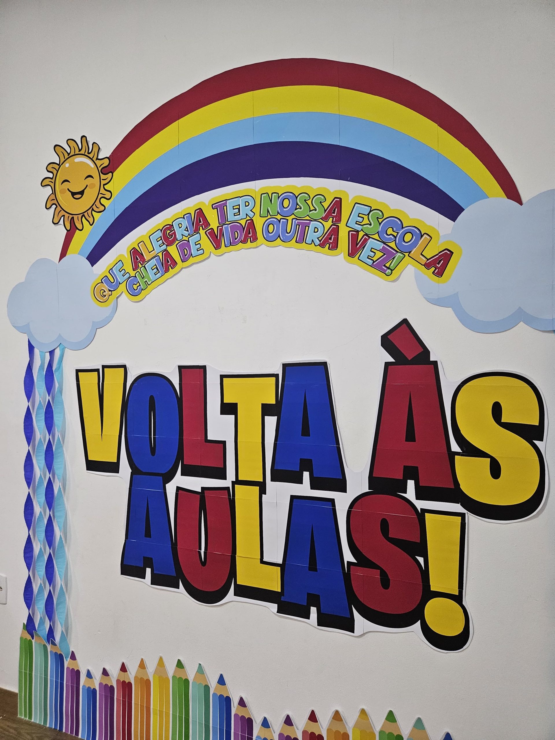 PAINEL VOLTA ÀS AULAS ARCO-ÍRIS - Imagem 8