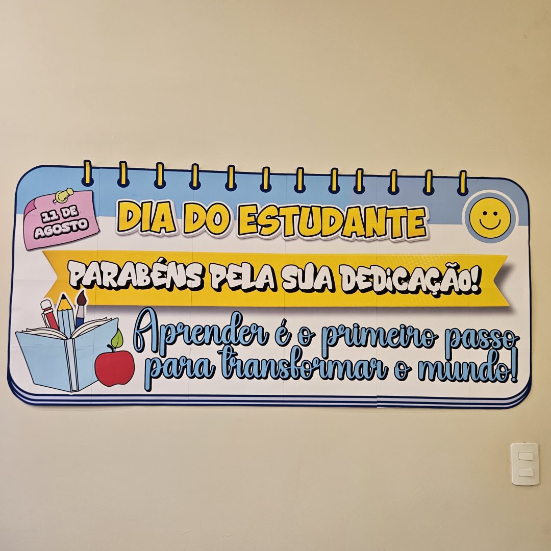 CARTAZ DIA DO ESTUDANTE