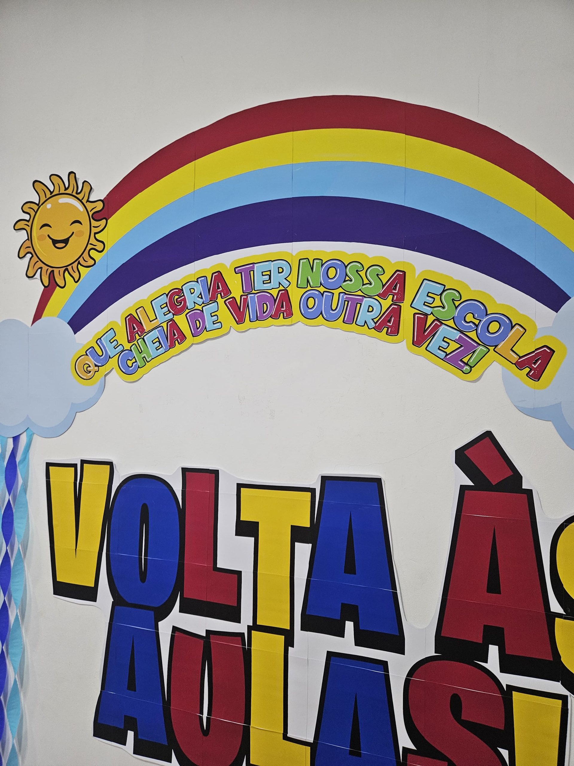 PAINEL VOLTA ÀS AULAS ARCO-ÍRIS - Imagem 4