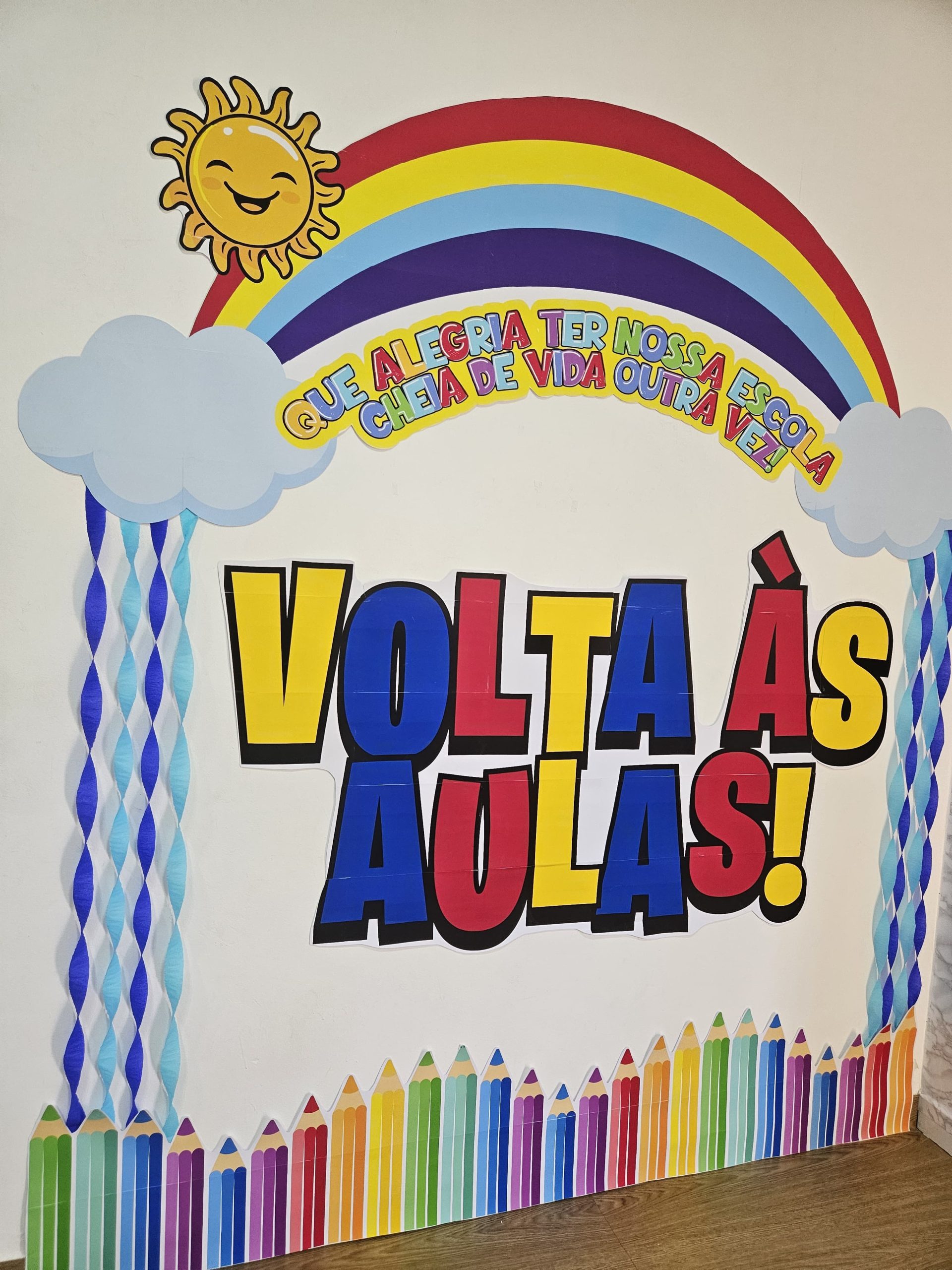 PAINEL VOLTA ÀS AULAS ARCO-ÍRIS - Imagem 3