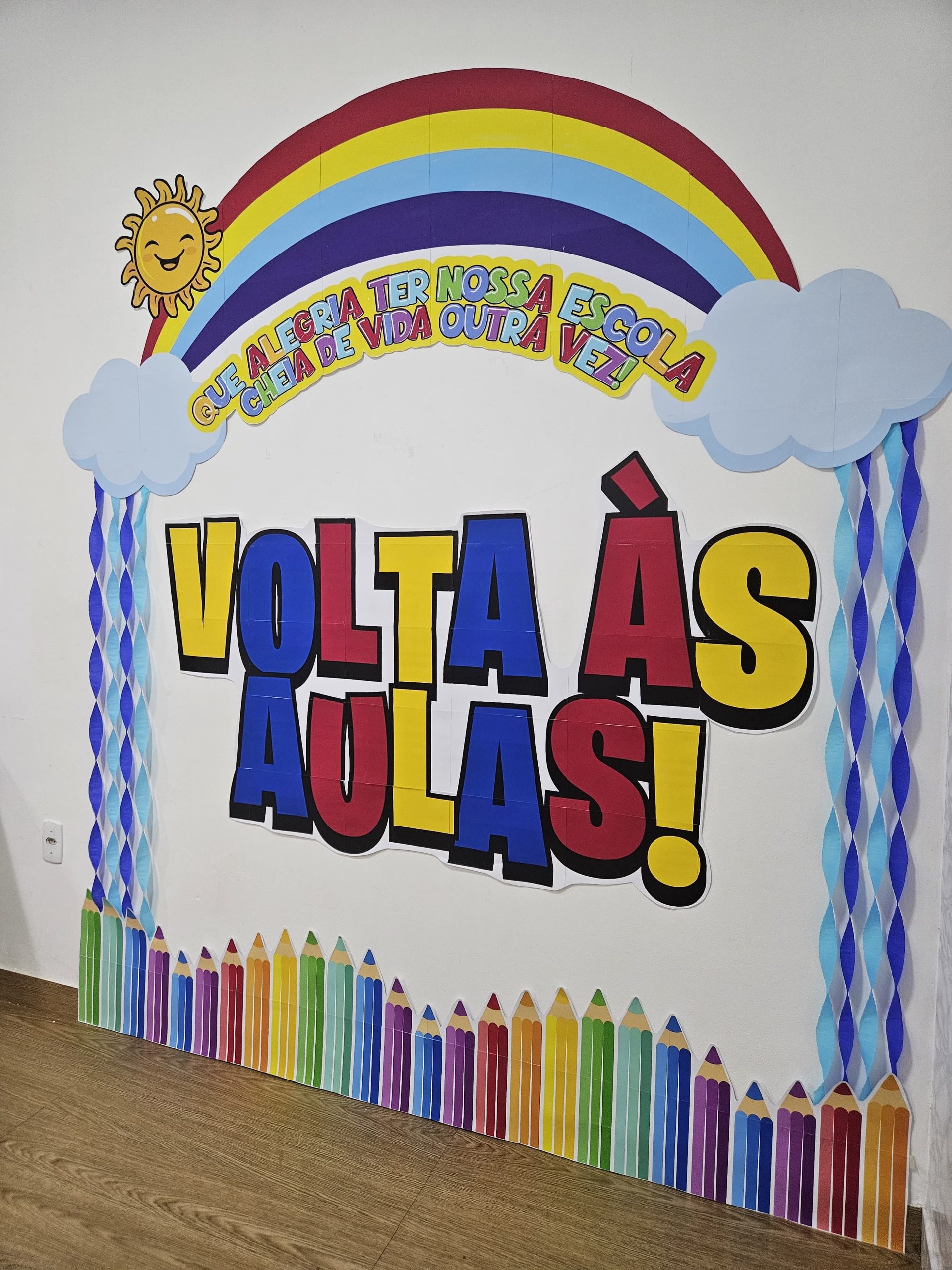 PAINEL VOLTA ÀS AULAS ARCO-ÍRIS - Imagem 6