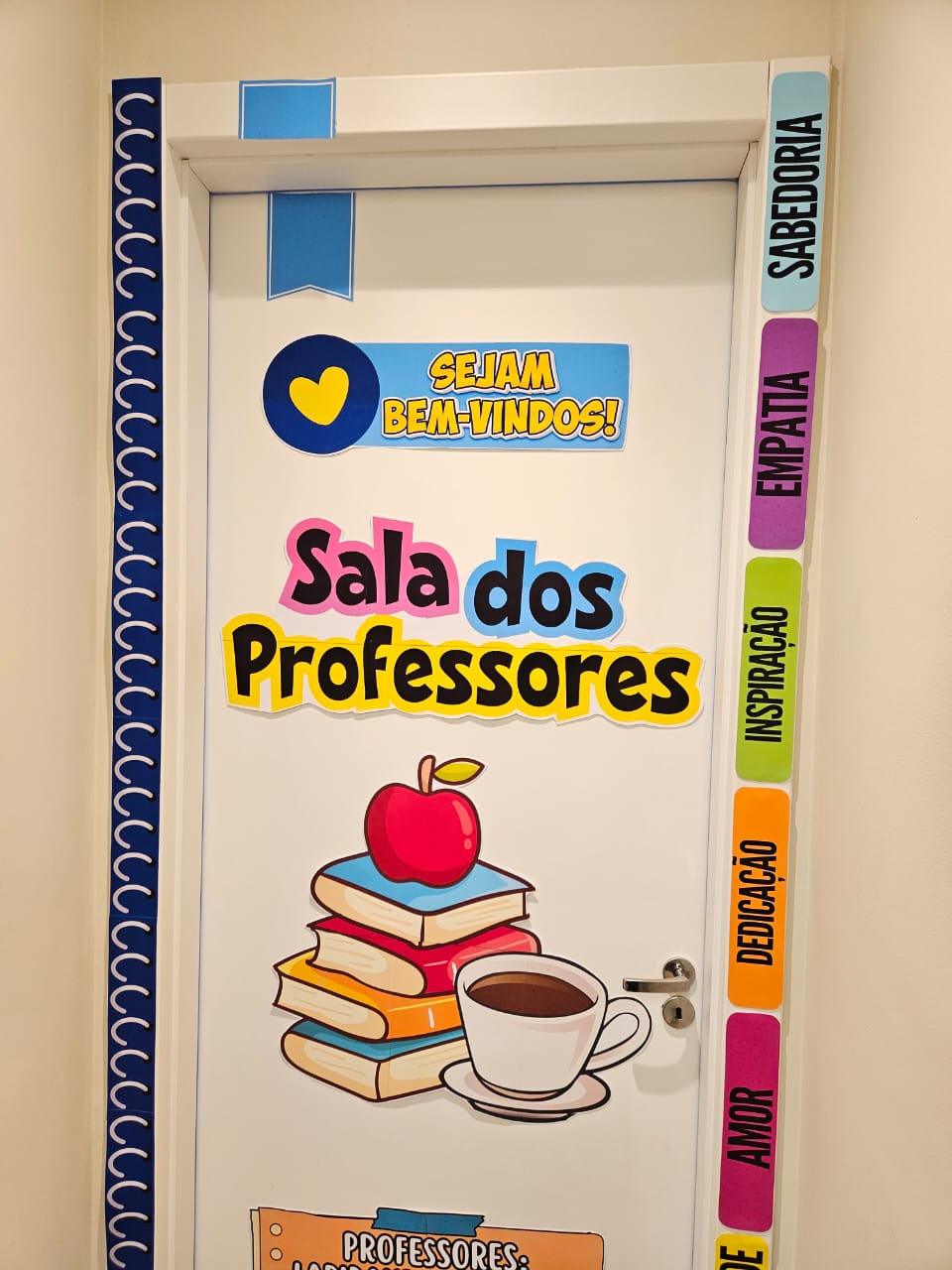 PAINEL DE PORTA SALA DOS PROFESSORES (PÁGINA) - Imagem 5