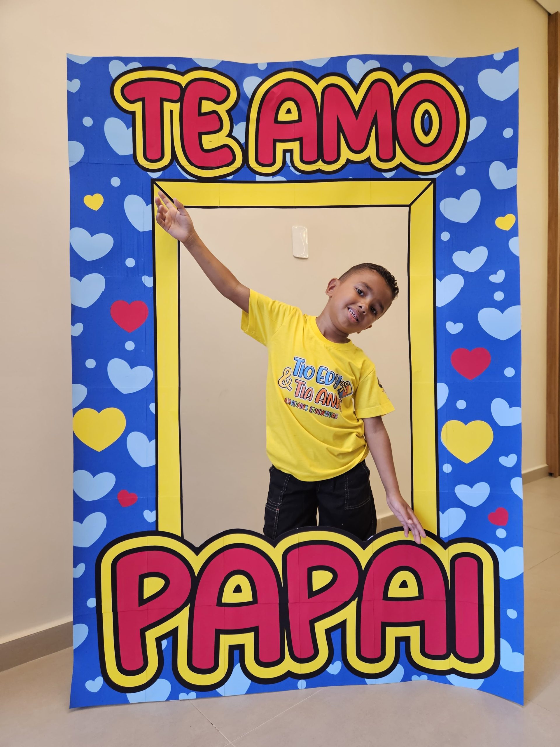 MOLDURA GIGANTE TE AMO PAPAI - Imagem 8