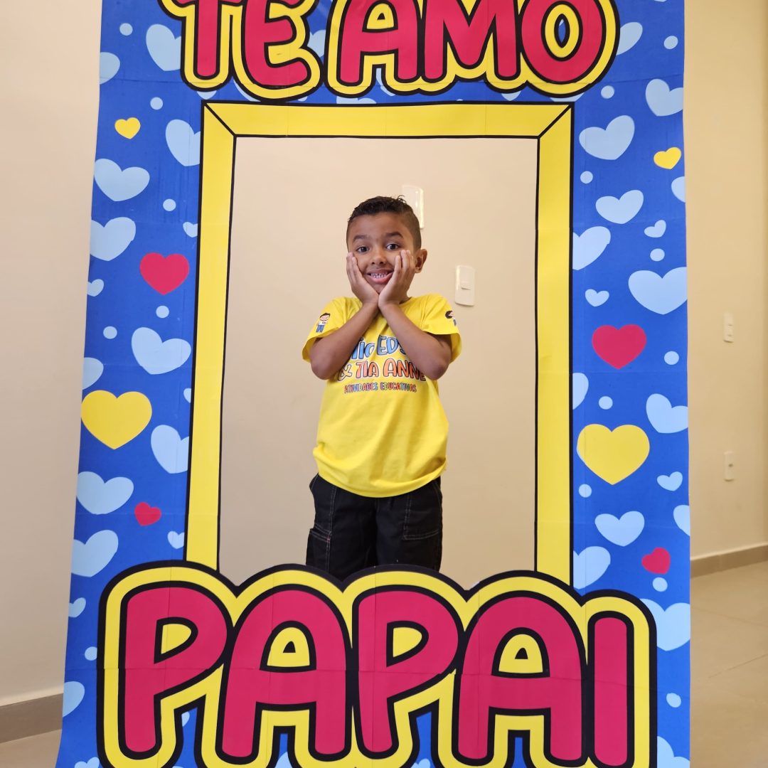 MOLDURA GIGANTE TE AMO PAPAI