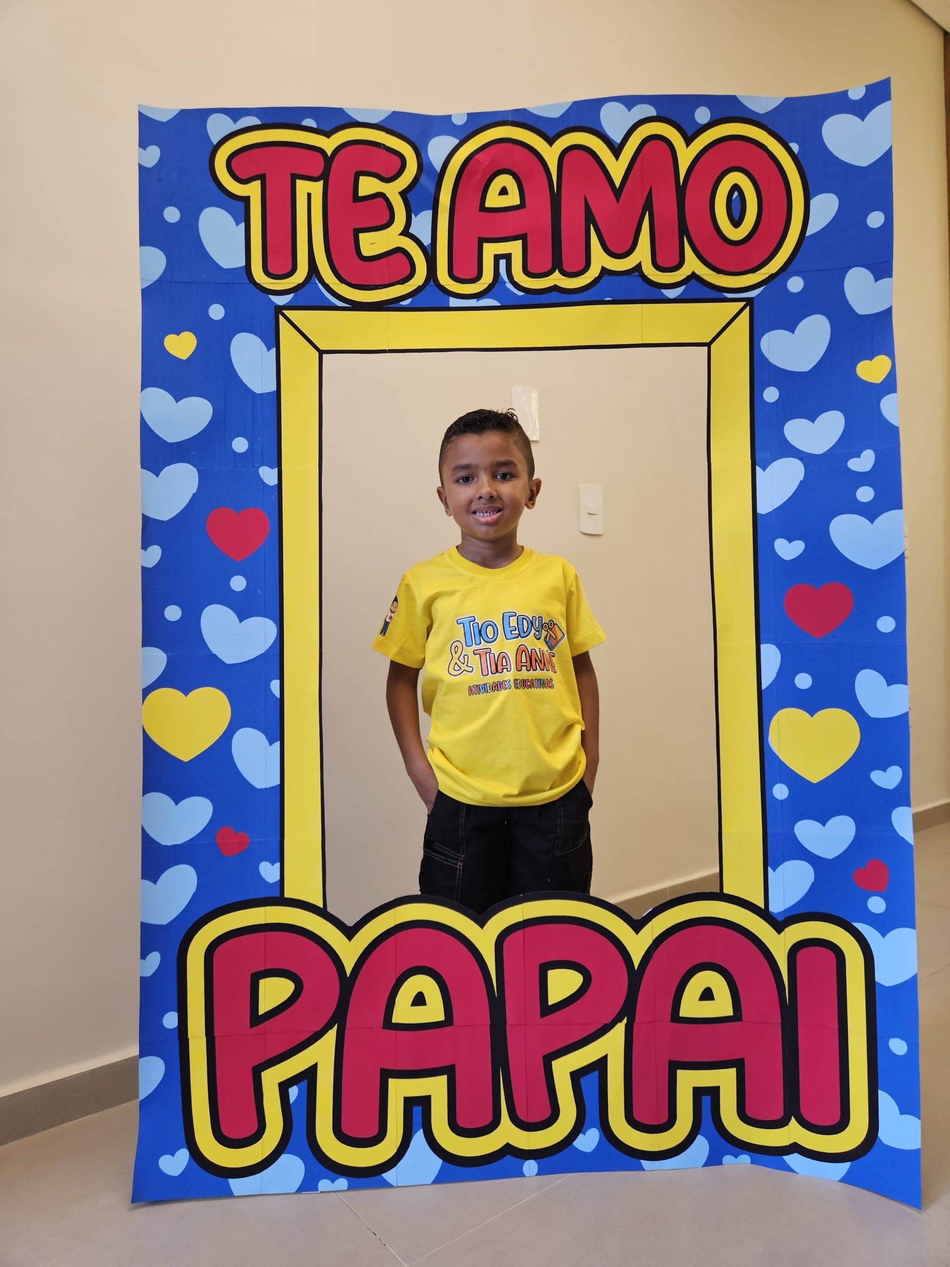 MOLDURA GIGANTE TE AMO PAPAI - Imagem 2