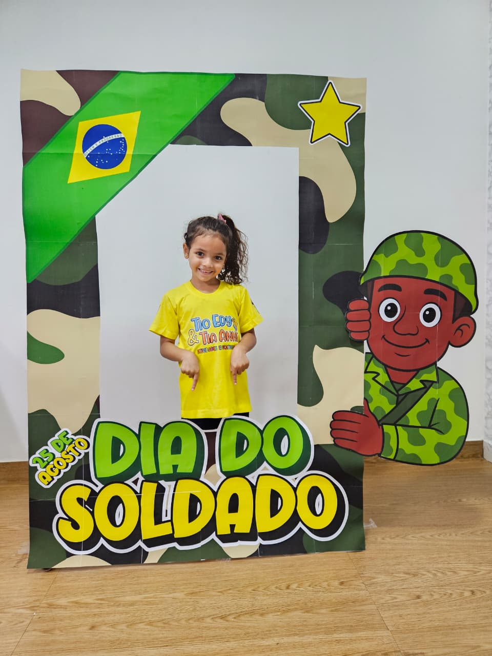 MOLDURA GIGANTE DIA DO SOLDADO 💚 - Imagem 8