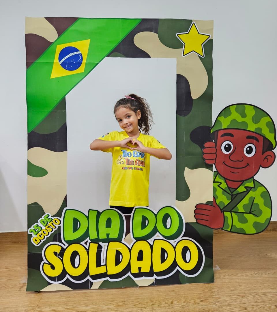 MOLDURA GIGANTE DIA DO SOLDADO 💚