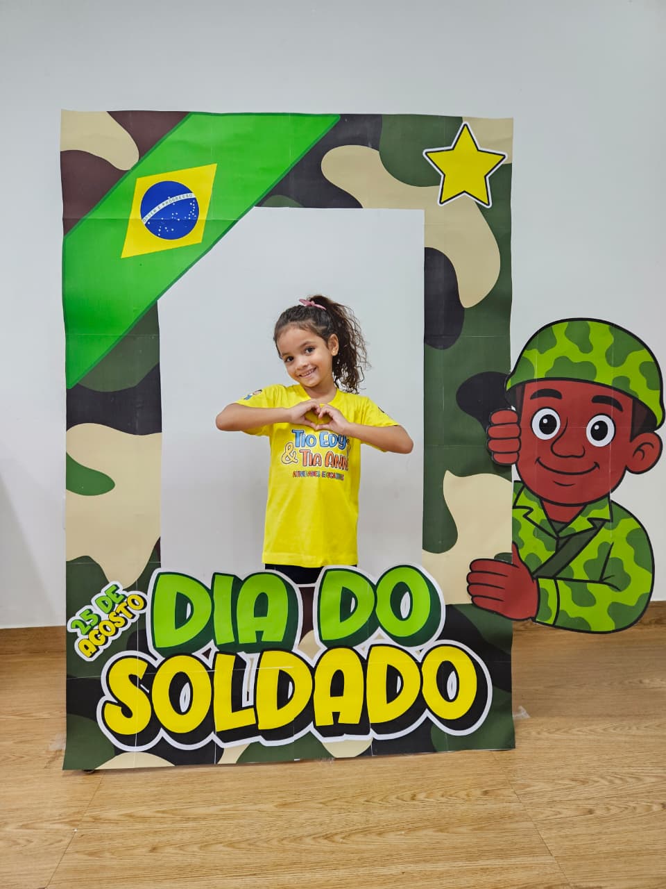 MOLDURA GIGANTE DIA DO SOLDADO 💚