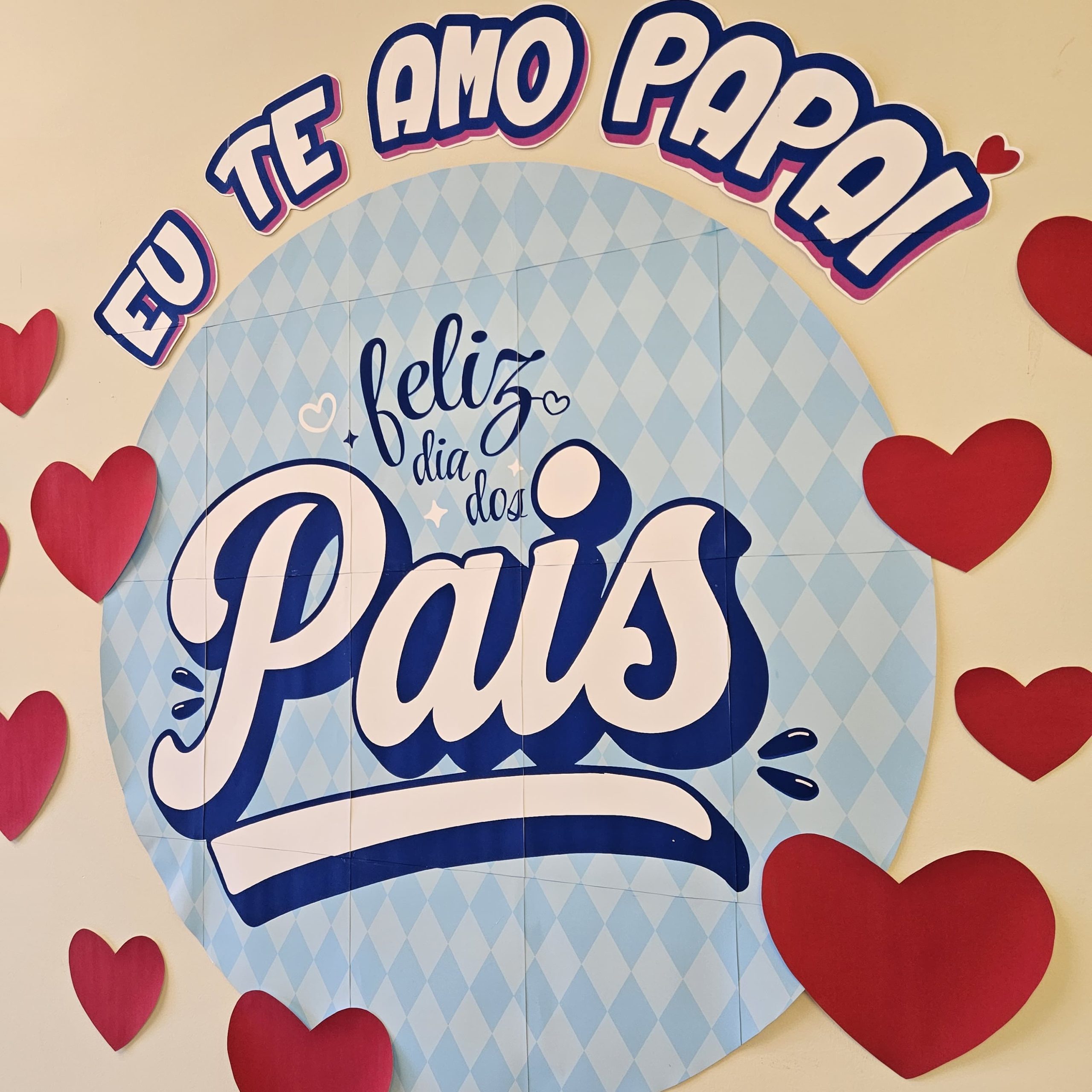 PAINEL E LEMBRANCINHA DIA DOS PAIS (REDONDO AZUL) - Imagem 4