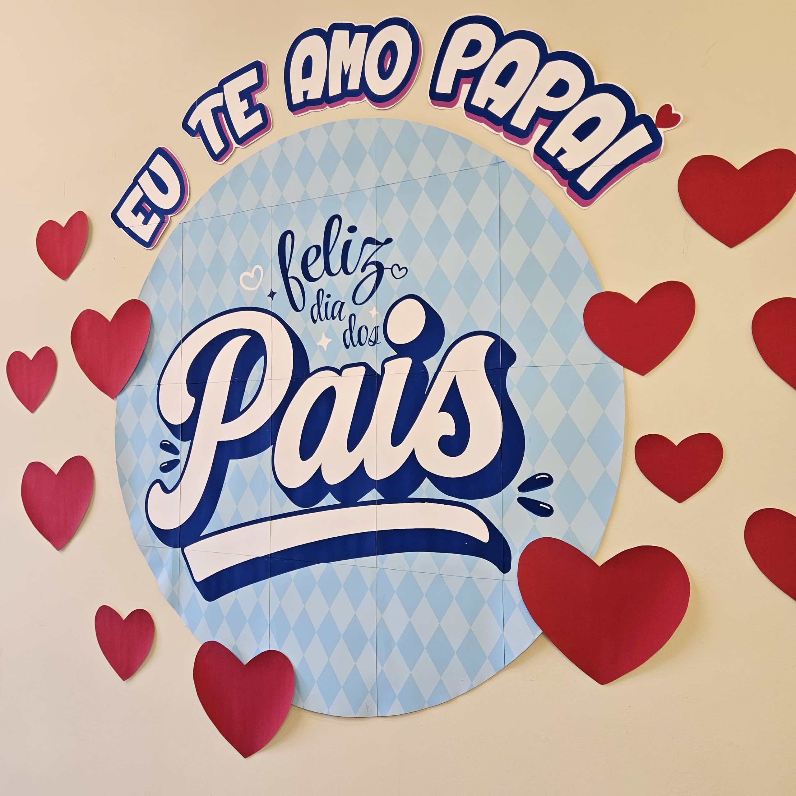 PAINEL E LEMBRANCINHA DIA DOS PAIS (REDONDO AZUL) - Imagem 5