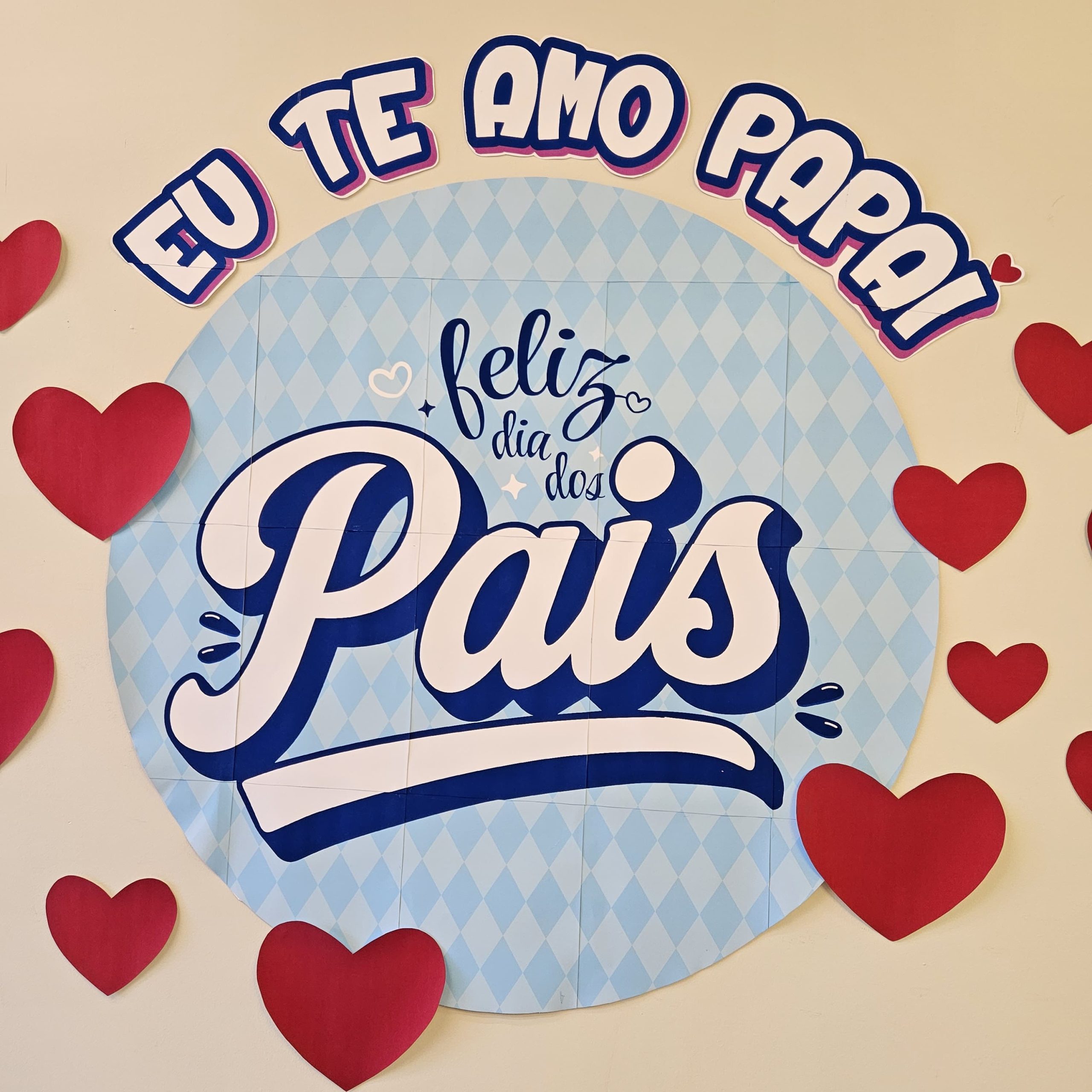 PAINEL E LEMBRANCINHA DIA DOS PAIS (REDONDO AZUL) - Imagem 6