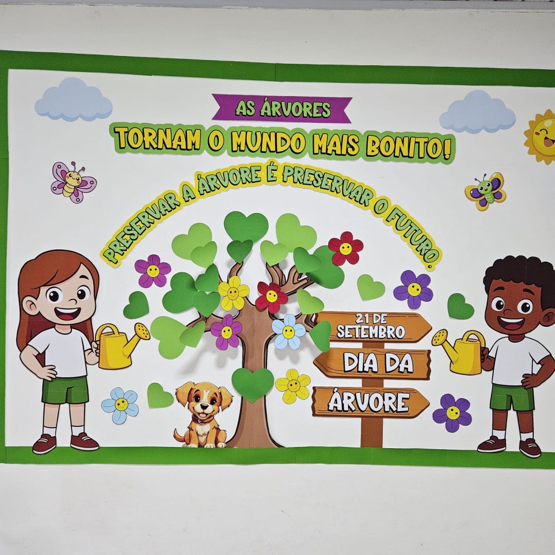 PAINEL DIA DA ÁRVORE – MUNDO MAIS BONITO – Atividades Educativas Tio ...