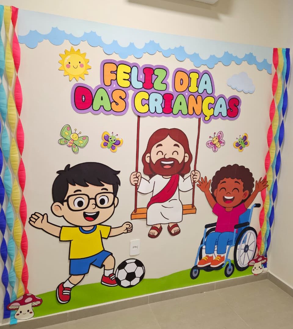 PAINEL DIA DAS CRIANÇAS - JESUS NO BALANÇO