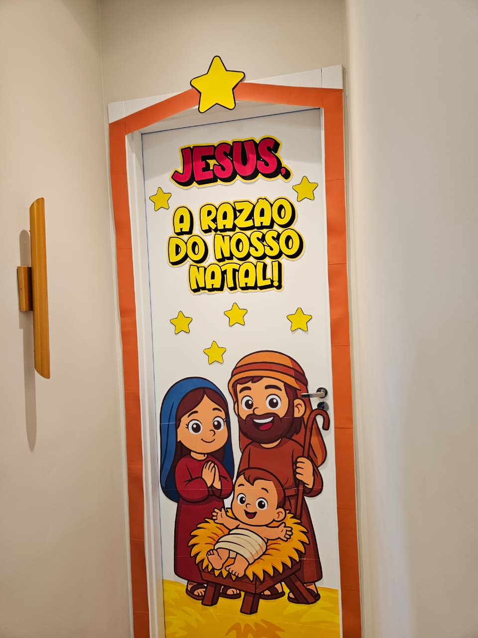 PAINEL DE PORTA - JESUS, RAZÃO DO NOSSO NATAL - Imagem 7