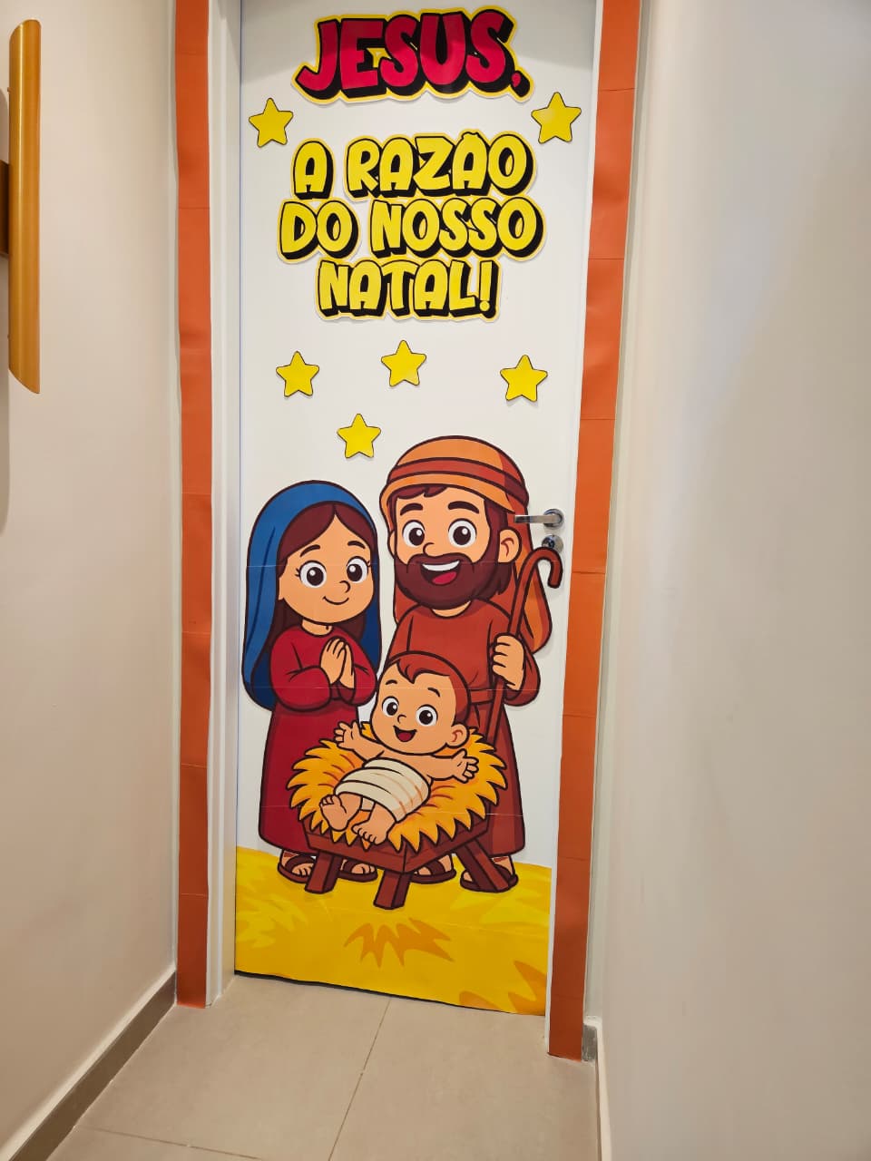 PAINEL DE PORTA - JESUS, RAZÃO DO NOSSO NATAL - Imagem 8