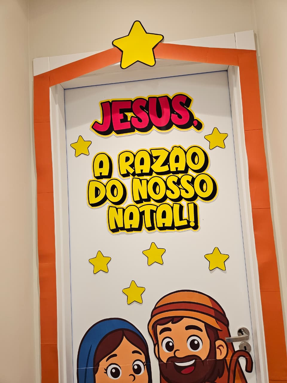 PAINEL DE PORTA - JESUS, RAZÃO DO NOSSO NATAL - Imagem 9