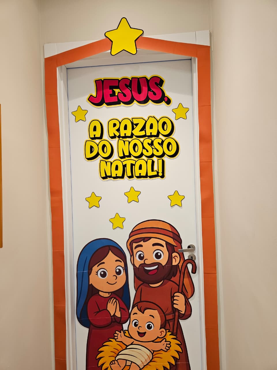 PAINEL DE PORTA - JESUS, RAZÃO DO NOSSO NATAL - Imagem 2