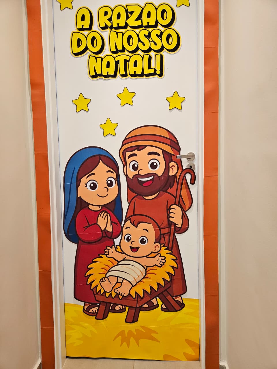 PAINEL DE PORTA - JESUS, RAZÃO DO NOSSO NATAL - Imagem 3