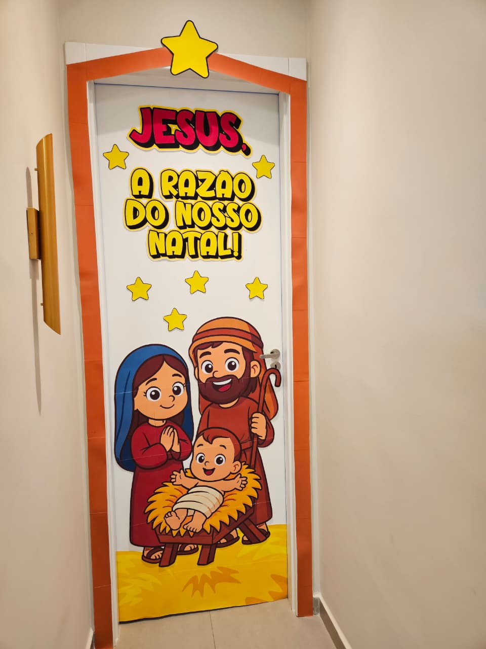 PAINEL DE PORTA - JESUS, RAZÃO DO NOSSO NATAL - Imagem 4