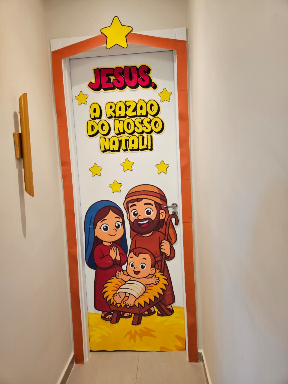 PAINEL DE PORTA - JESUS, RAZÃO DO NOSSO NATAL - Imagem 5
