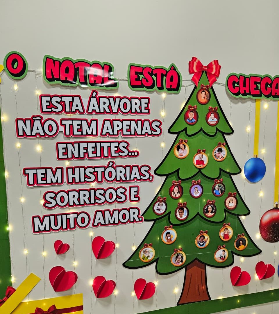 PAINEL ÁRVORE DE NATAL - MAIS QUE ENFEITE