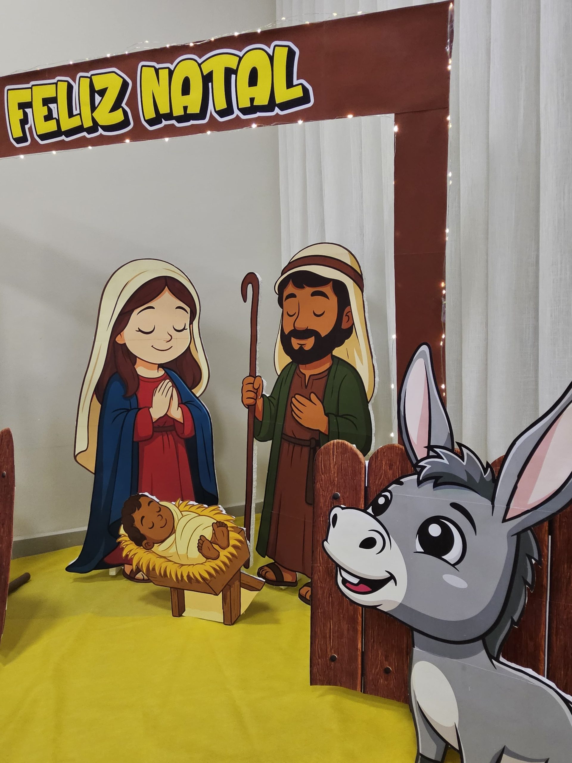 PRESÉPIO DE NATAL - COM PASTOR - Imagem 9