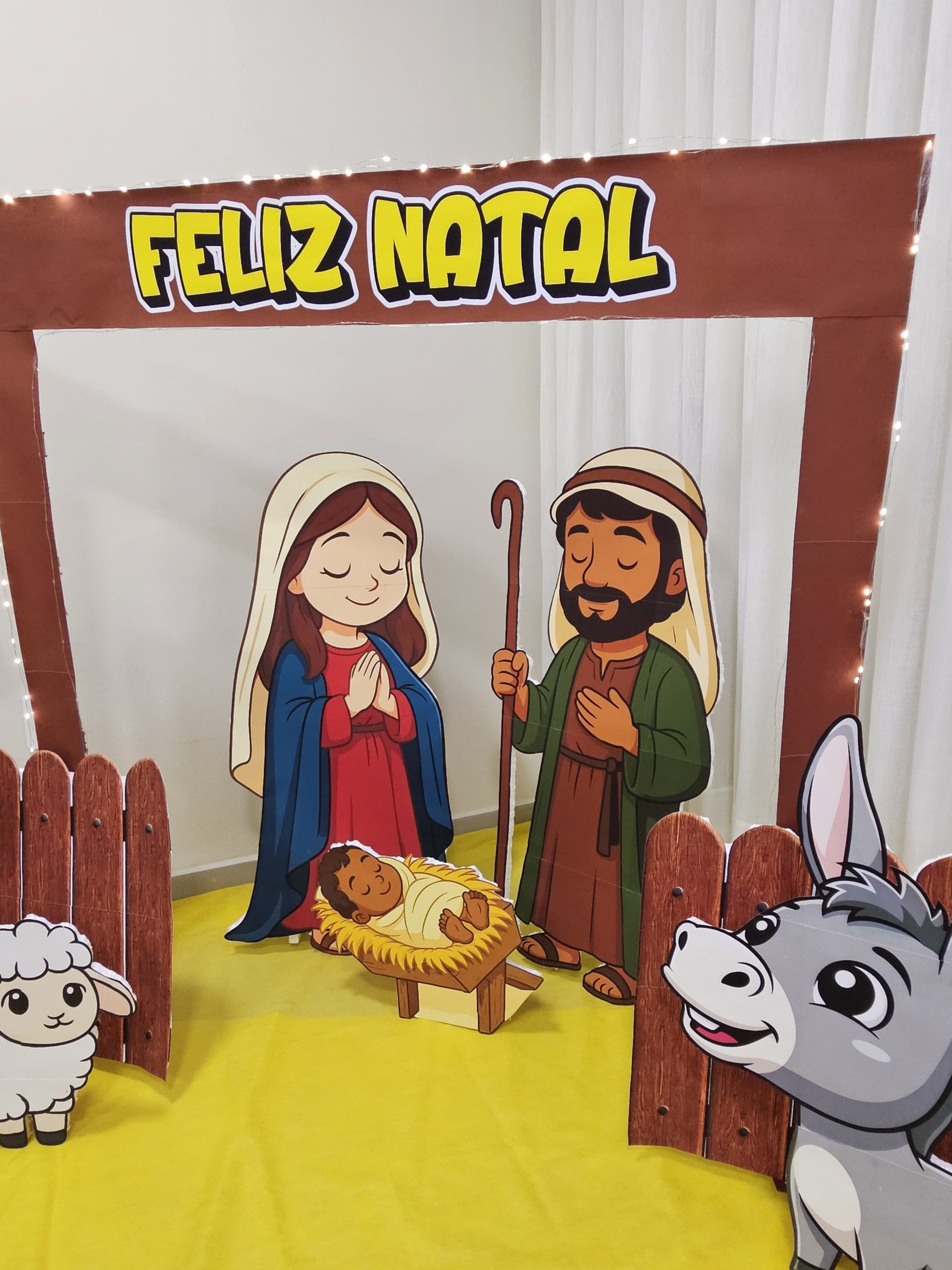 PRESÉPIO DE NATAL - COM PASTOR - Imagem 8
