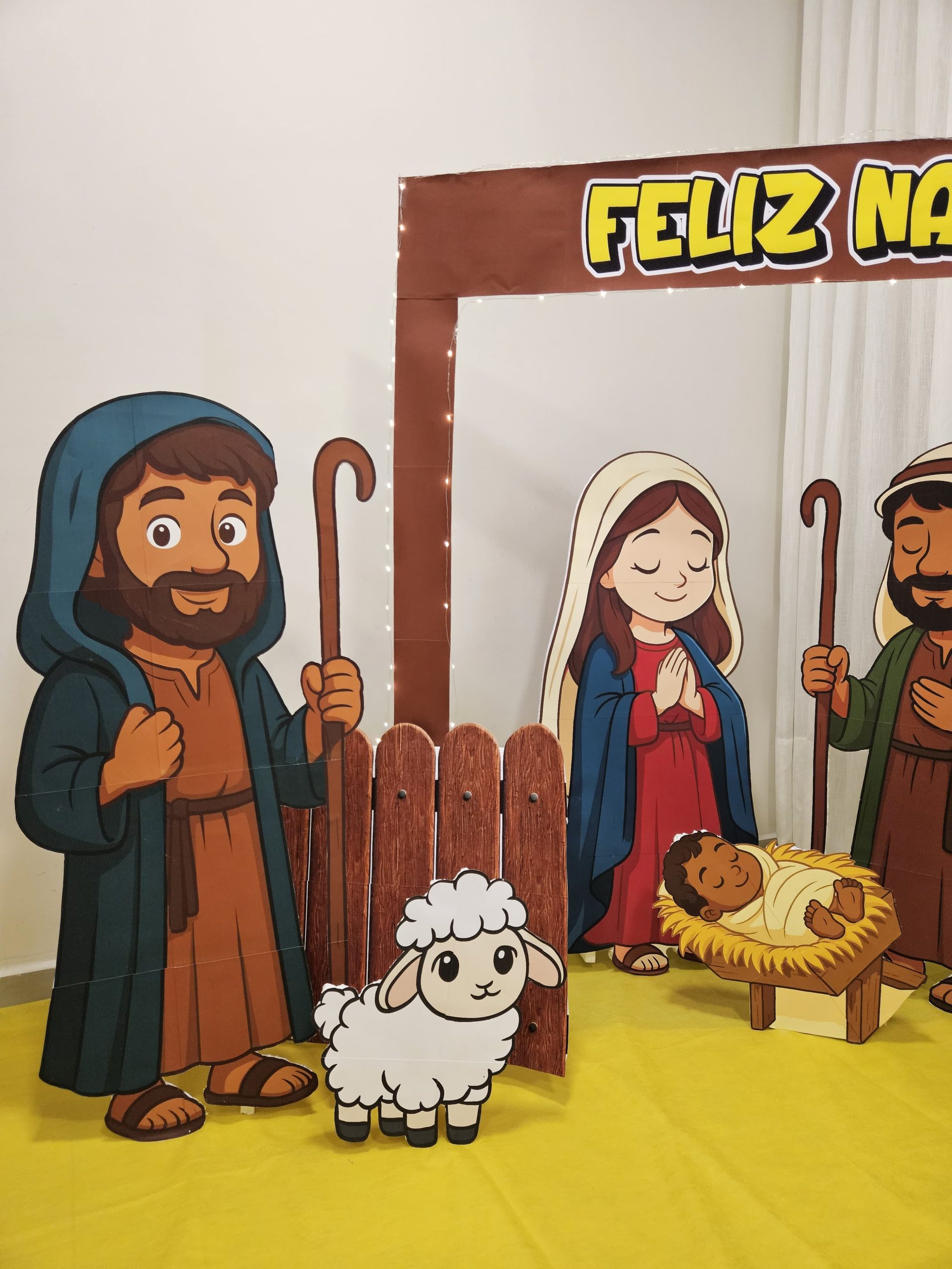 PRESÉPIO DE NATAL - COM PASTOR - Imagem 3