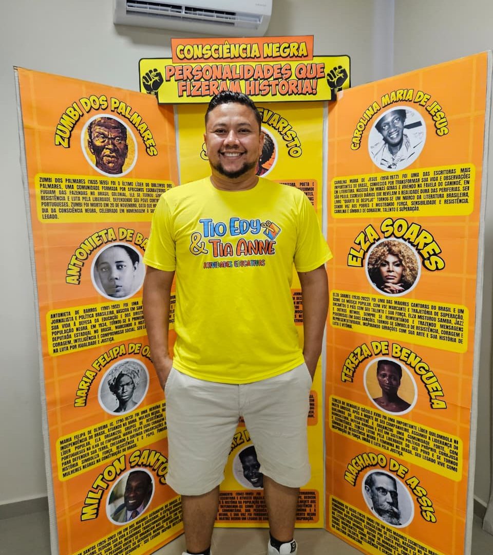 BIOMBO PERSONALIDADES NEGRAS - CONSCIÊNCIA NEGRA