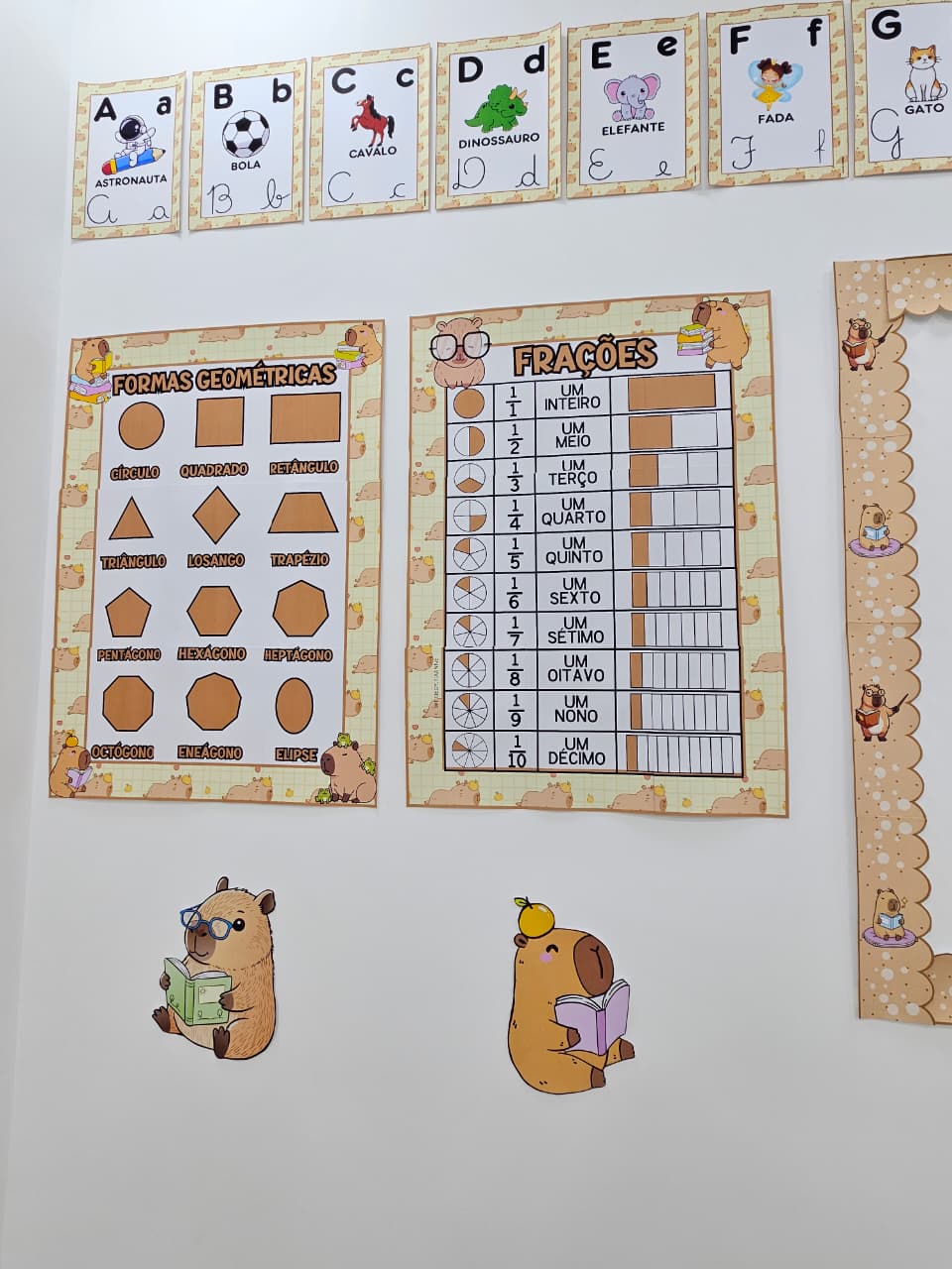 KIT SALA DE AULA CAPIVARA - Imagem 8