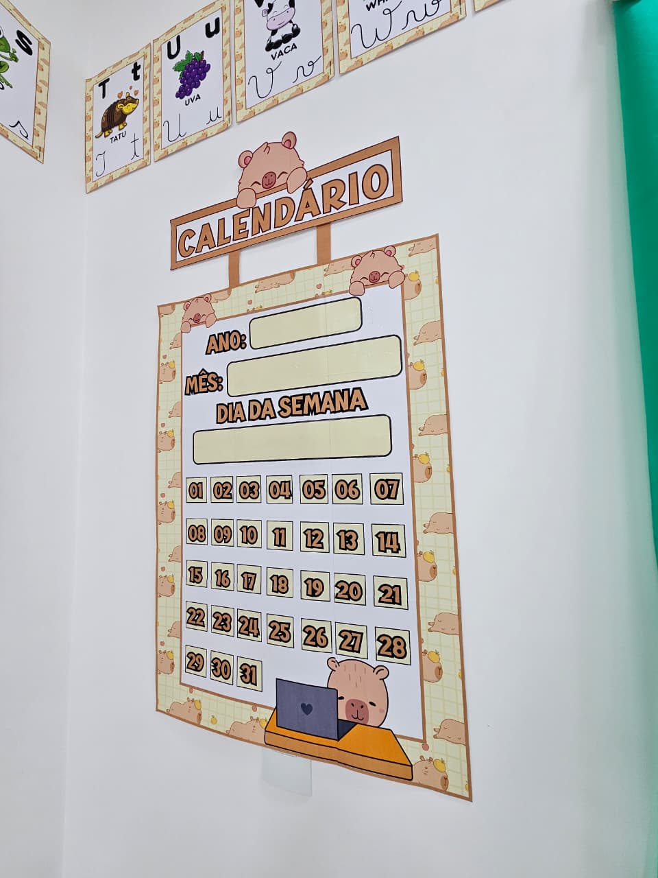 KIT SALA DE AULA CAPIVARA - Imagem 5