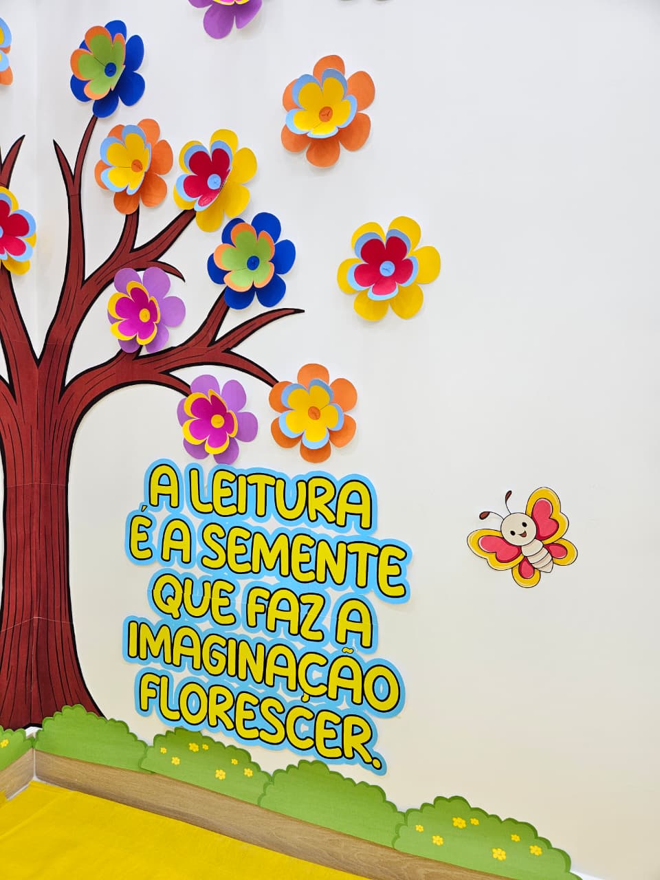 PAINEL CANTINHO DA LEITURA FLORESCER - Imagem 5