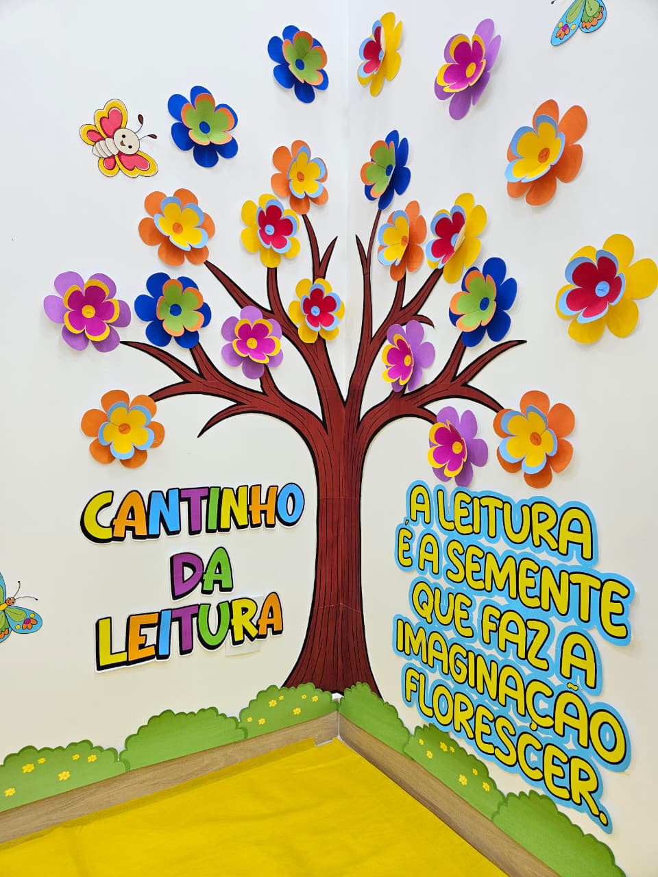 PAINEL CANTINHO DA LEITURA FLORESCER - Imagem 6