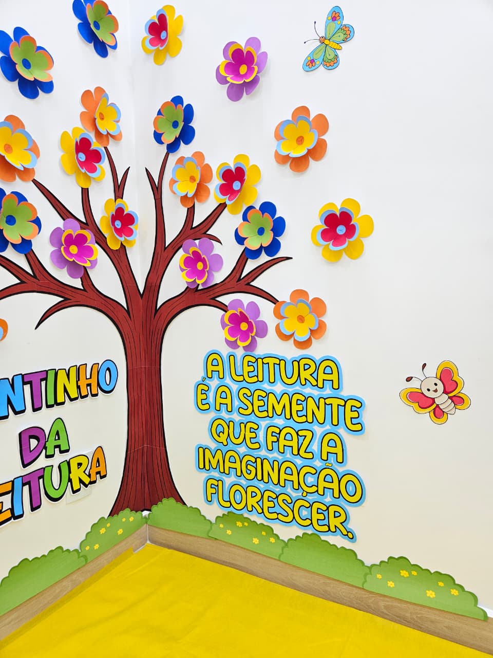 PAINEL CANTINHO DA LEITURA FLORESCER - Imagem 7